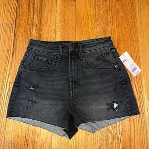 Target Wild Fable black Jean shorts